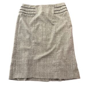 Selee Women's Textured Knee-Length Pleated Skirt Size 3/4 - Business Y2K Retro P